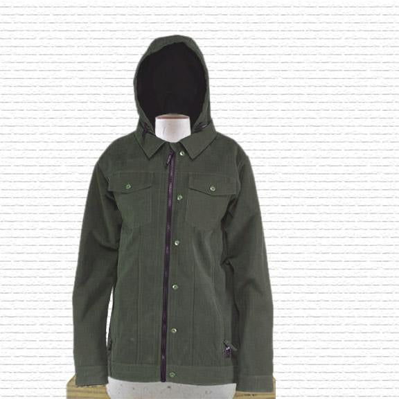 Ride Wallingford Bonded Snowboard Jacket, Men's Large, Canteen Green