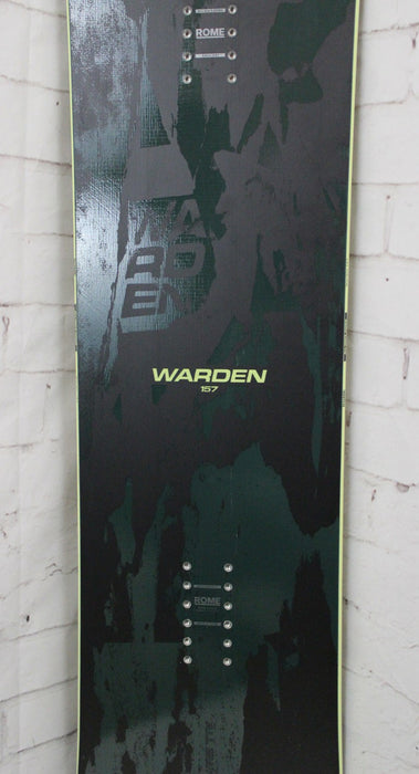 Rome Warden Men's Snowboard 157 cm Directional Twin Fusion Camber 2027 Demo