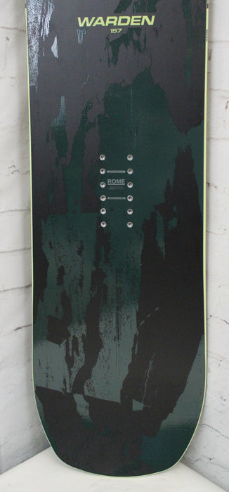 Rome Warden Men's Snowboard 157 cm Directional Twin Fusion Camber 2027 Demo