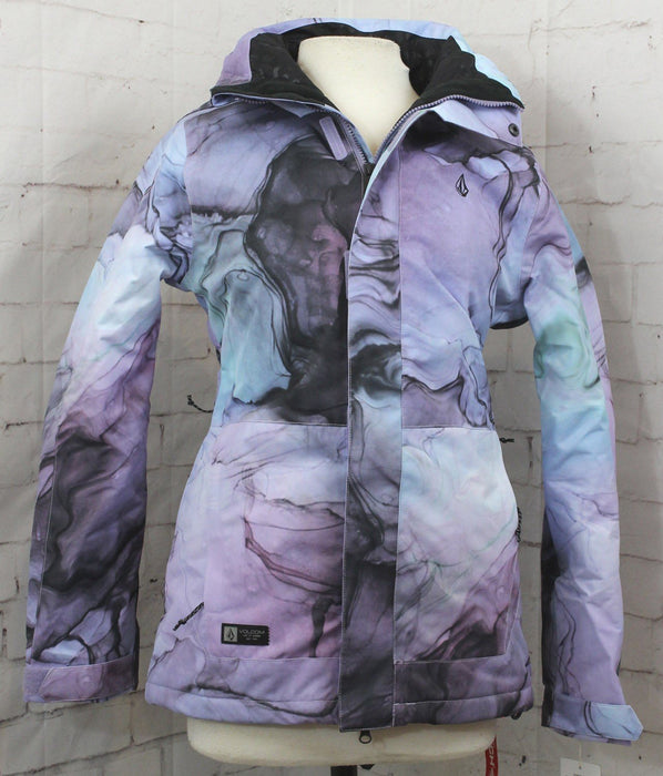 Volcom Westland Insulated Snowboard Jacket, Women's Extra Small XS, Glacier Ink