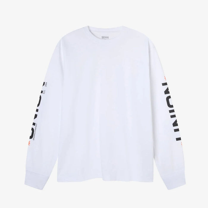 Union Binding Company Core Long Sleeve Tee Men's Medium White New