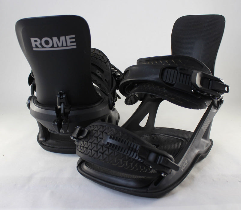 Rome Women's Volt FASE Snowboard Bindings Medium (US W 9-12) Black 2027 Demo