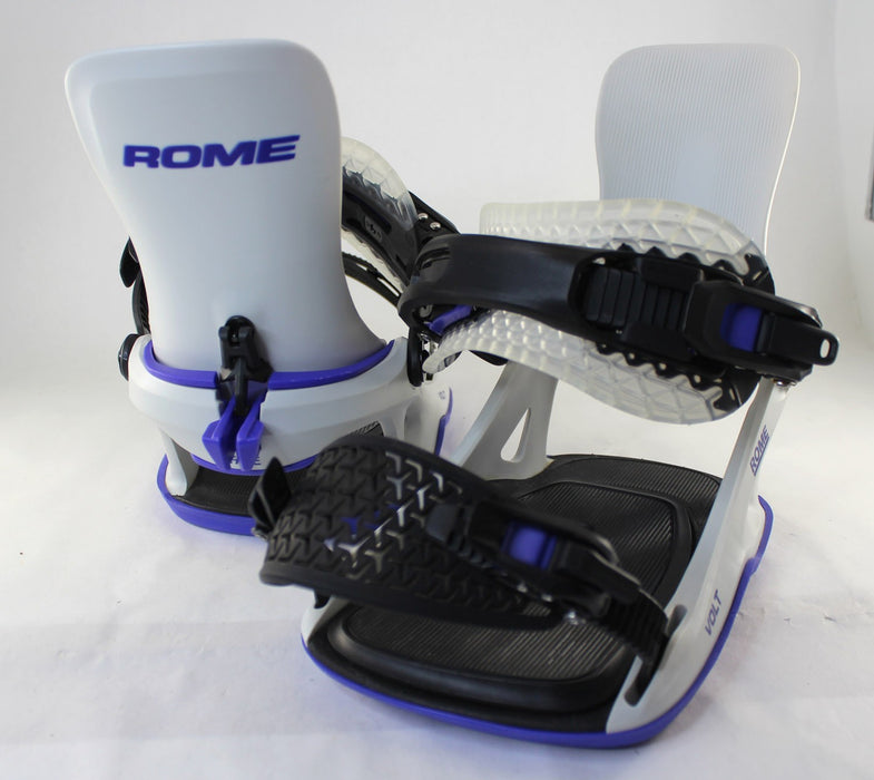 Rome Women's Volt FASE Snowboard Bindings Medium (US W 9-12) Violet 2027 Demo