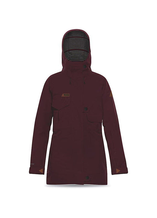 Dakine Linnton Insulated Snowboard Jacket Women's Medium Rosewood Burgundy New