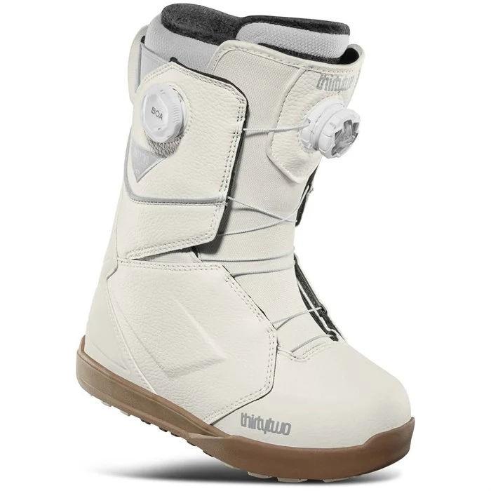 Thirtytwo Lashed Double Boa Snowboard Boots, US Women's Size 8.5, Bone New 2025