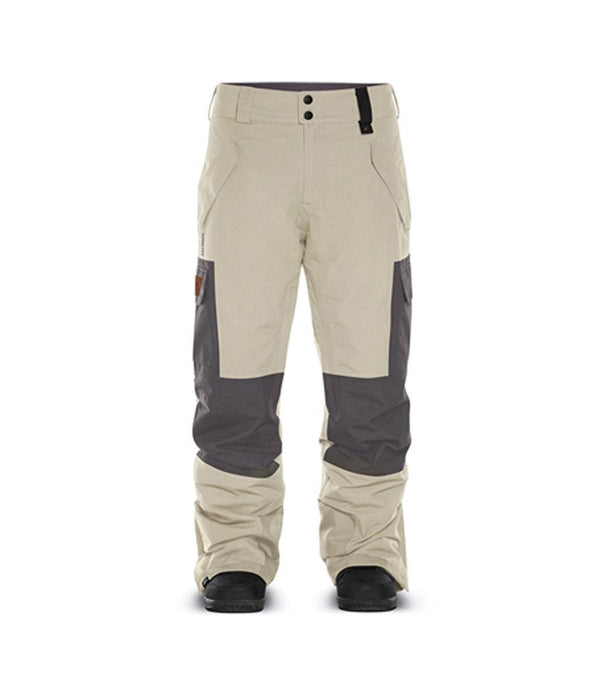 Dakine Mens Woodland Full Cargo Insulated Snowboard Pants Large Putty Shadow New
