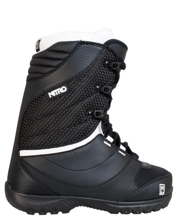 Nitro Cuda Lace-up Snowboard Boots, Women's US Size 6.5, Black New