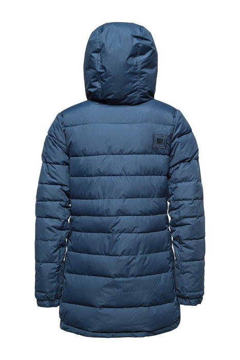L1TA Evette Parka Snowboard Jacket Womens Size Small Grey Blue