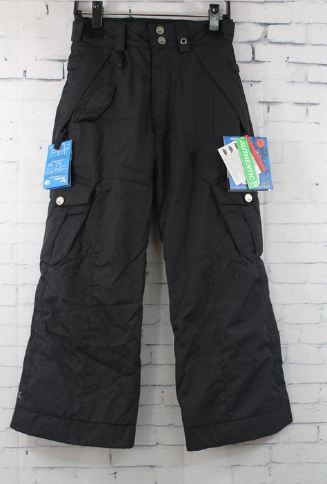 686 Smarty Cargo Snowboard Pants, Boys Youth Size Small (8), Black New