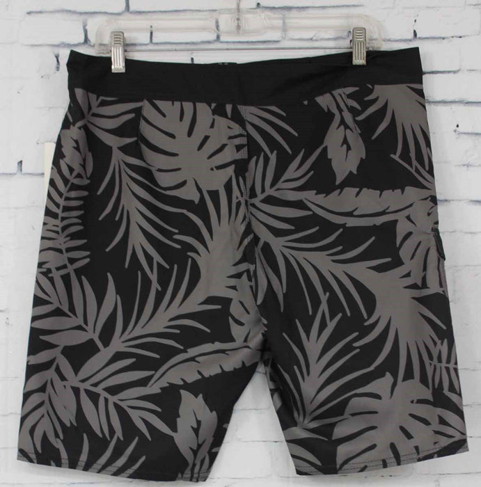 Dakine Men's Makaha Boardshorts Size 32 Black Wailua Palm Board Shorts New