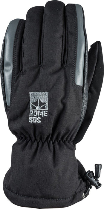 Rome Mens Drifter Snowboard Gloves Size Large Black New