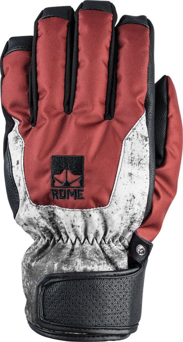 Rome Mens Foreman Snowboard Gloves Size Large Oxblood New