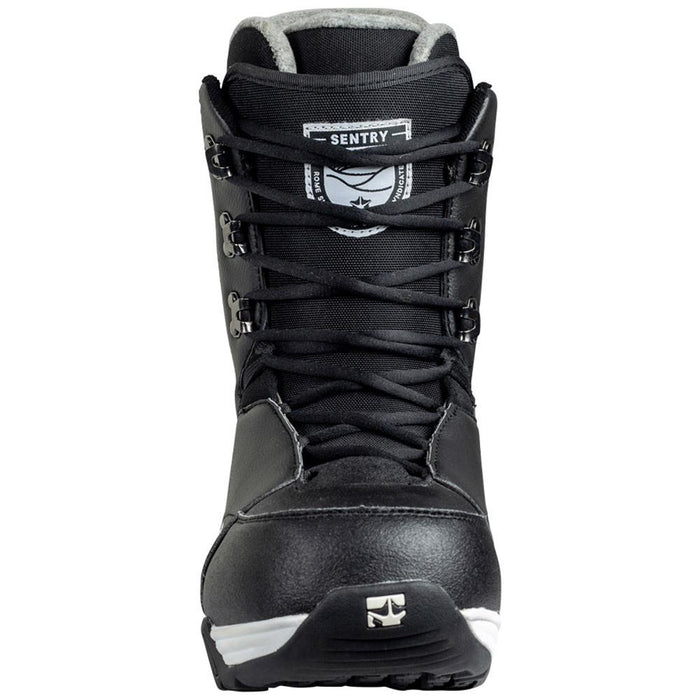 Rome Sentry Lace Mens Snowboard Boots Size 8 Black New 2019