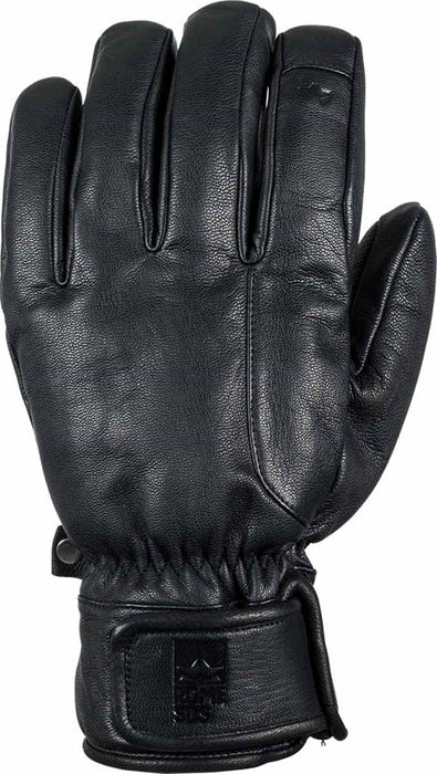 Rome Mens Poacher Snowboard Gloves Size Large Black