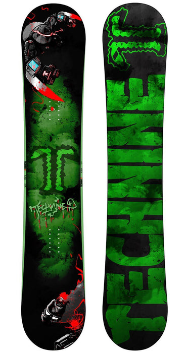 Technine Shred Til Death STD Wide Mens Snowboard 157 cm Black/Green New 2023