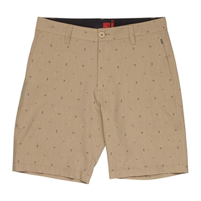 Dakine Castaway Beach Walk Shorts Men's Size 32 Khaki Print New
