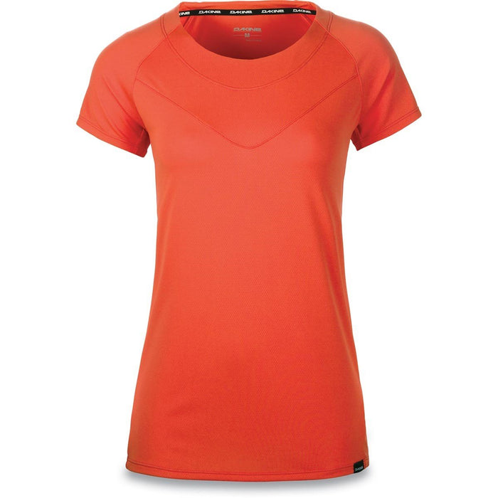 Dakine Women's Faye  Bike Cycling Jersey Shirt Medium Bright Coral Orange New