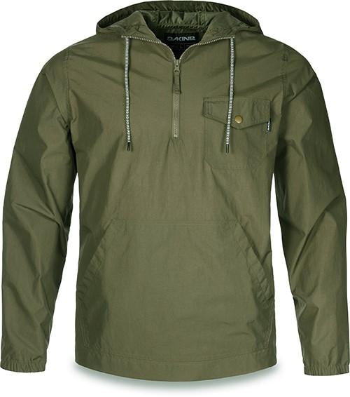 Dakine Men's Monterey Lightweight Hooded Shell Jacket Large Tarmac Green New