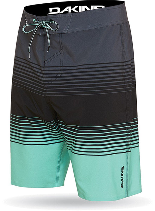 Dakine Mens Stacked Boardshorts Size 32 Dusty Jade Green Grey Black Board Shorts