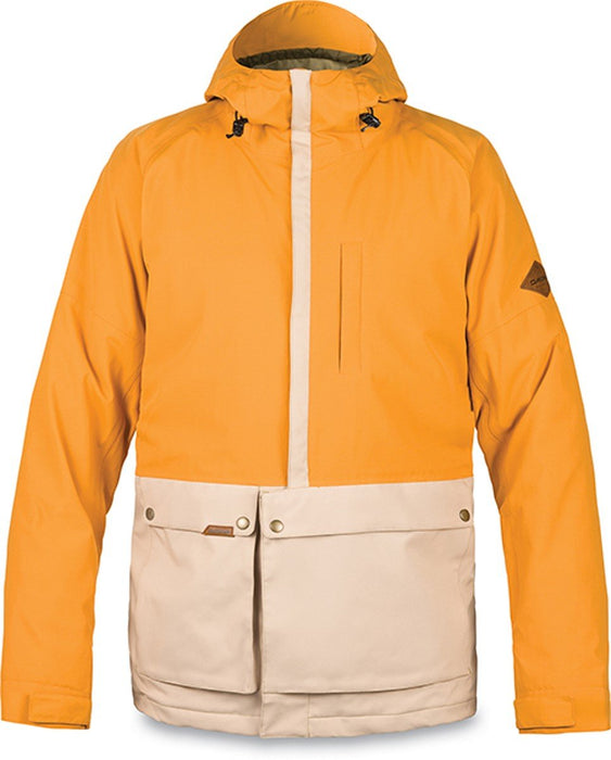 Dakine Men's Dillon Shell Snowboard Jacket Large Golden Oak Rawhide New
