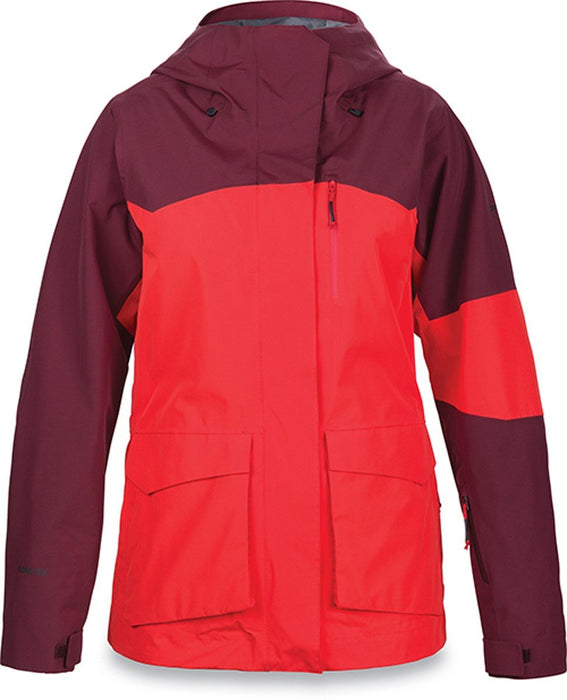 Dakine Women's Tamarack Gore-Tex Snowboard Jacket Medium Poppy/Rosewood New