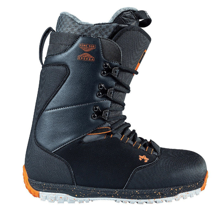 Rome Bodega Lace Snowboard Boots Men's Size 9 Black New 2022