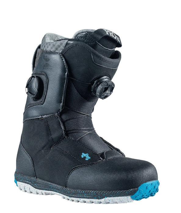 Rome Bodega Double Boa Snowboard Boots Women's Size 9.5 Black New 2022