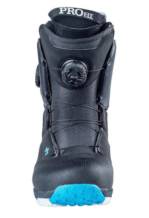 Rome Bodega Double Boa Snowboard Boots Women's Size 10 Black New 2022