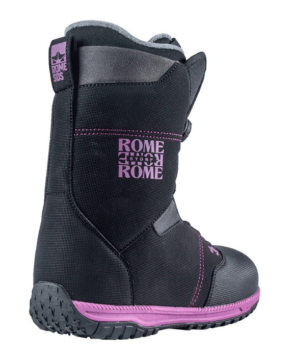 Rome Stomp Boa Snowboard Boots, Women's Size 9.5, Black New