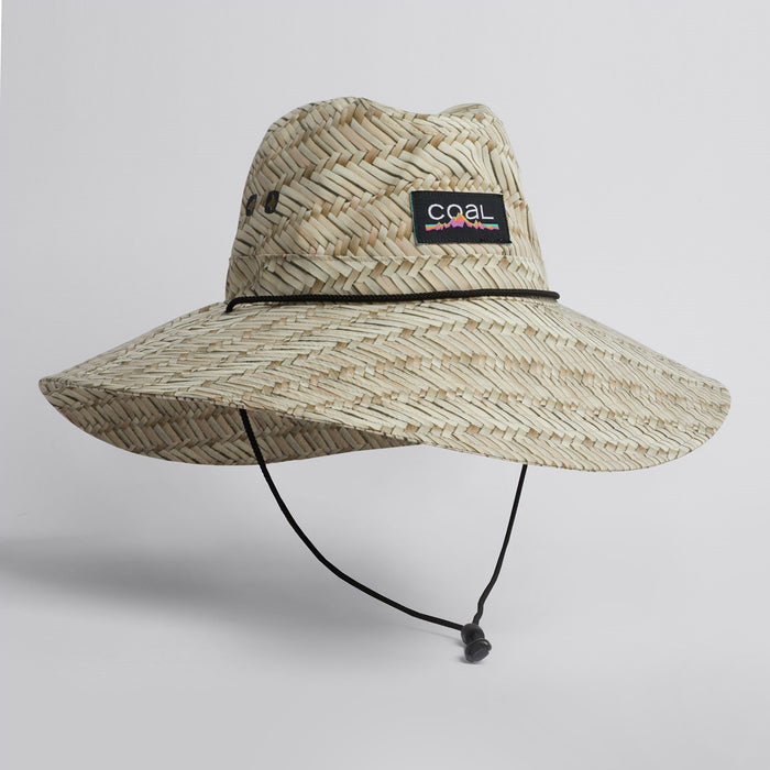Coal The Stillwater Packable Bucket Full Brim Hat, Medium 57 cm, Natural Print
