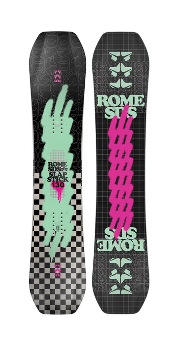 Rome SDS Slapstick Youth Snowboard 130 cm, with Rome Ace Bindings New