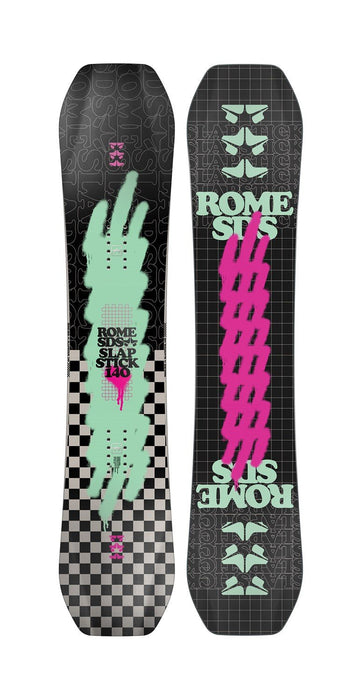 Rome SDS Slapstick Youth Snowboard 140 cm, True Twin, New 2024