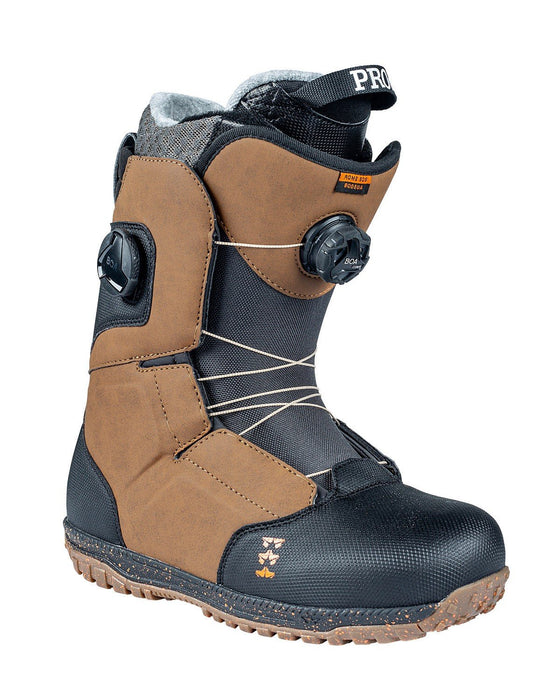 Rome Bodega Double Boa Snowboard Boots Men's Size 12.5 Brown New 2024