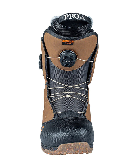 Rome Bodega Double Boa Snowboard Boots Men's Size 9 Brown New 2024