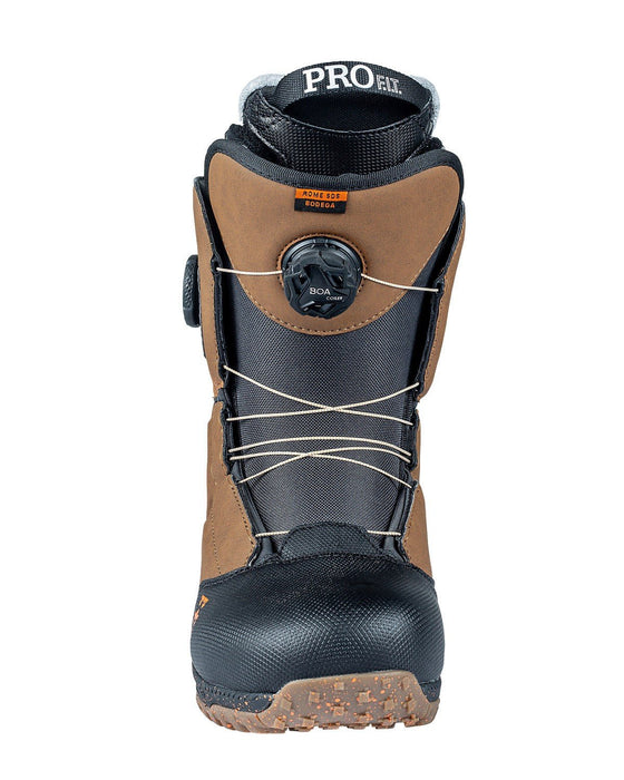 Rome Bodega Double Boa Snowboard Boots Men's Size 11.5 Brown New 2024
