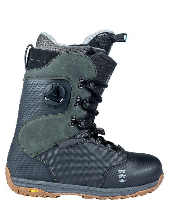 Rome Libertine Hybrid Boa Snowboard Boots Men's Size 10 Black/Olive New 2024