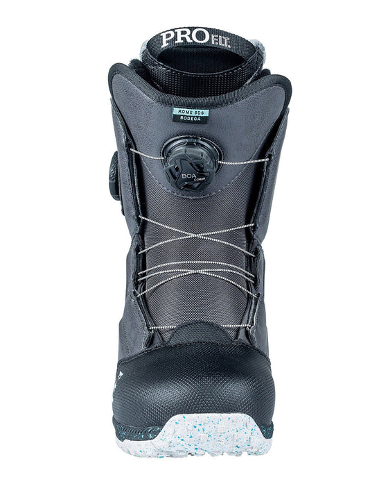 Rome Bodega Double Boa Snowboard Boots Women's Size 7.5, Black New 2024