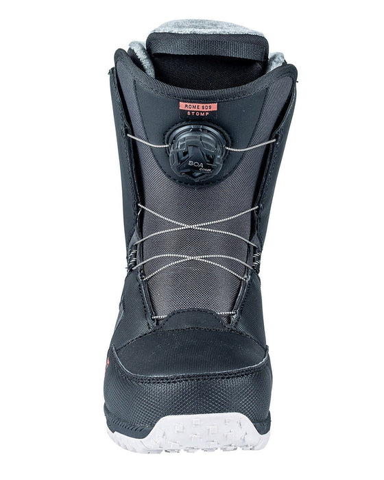 Rome Stomp Boa Snowboard Boots Women's Size 7.5 Black New 2024