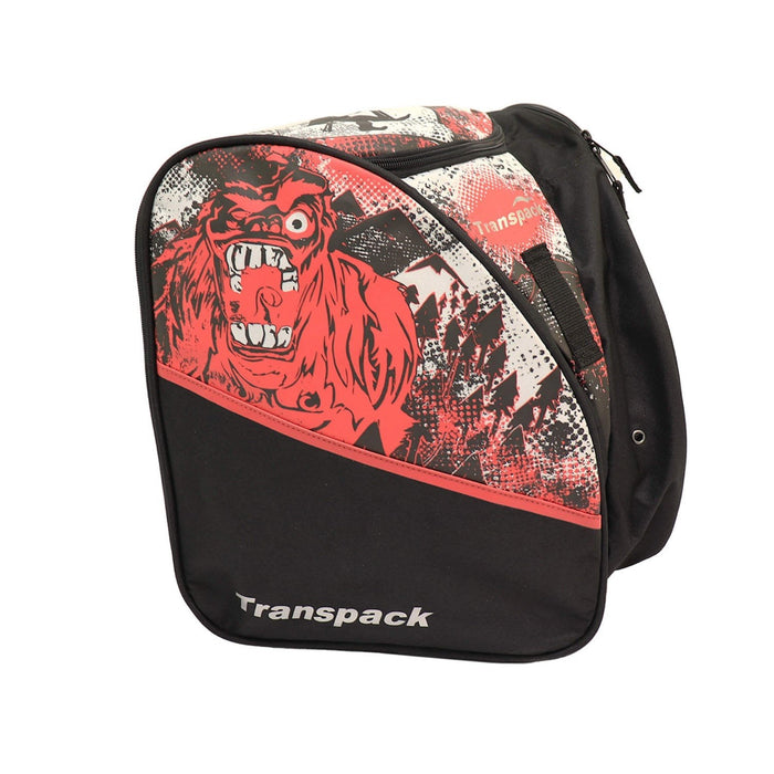 Transpack Edge Jr. Kids Ski / Snowboard Boot and Gear Bag Backpack 33L Red Yeti