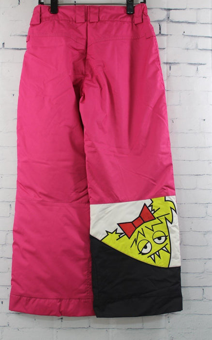 686 Girls Snaggle Sister Insulated Snowboard Pants Med Raspberry Youth