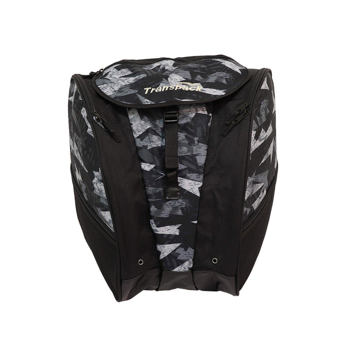 Transpack XTR Ski / Snowboard Boot and Gear Bag Backpack 53L Gray Camo Print New