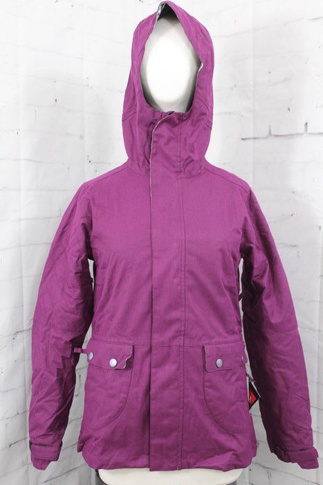 686 Smarty 3-in1 Aries Snowboard Jacket, Women's Small, Fuchsia Purple New