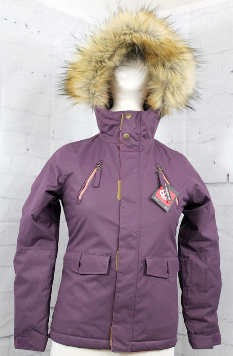 686 Ceremony Insulated Snow Jacket Girl's Youth Small Blackberry Fade