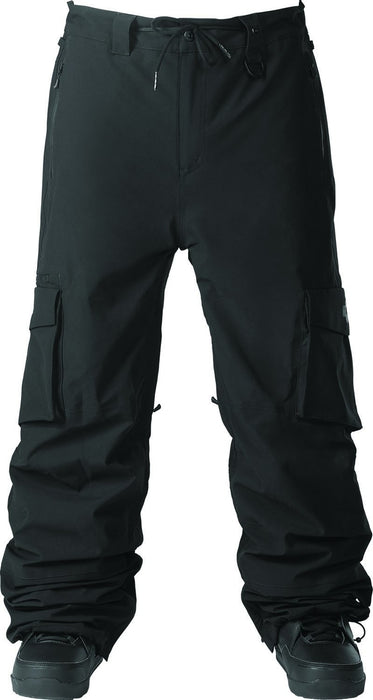 Thirtytwo Blahzay Shell Snowboard Pants, Men's Medium, Solid Black New