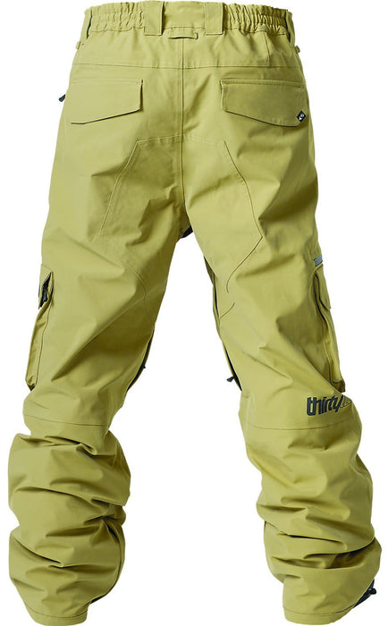 Thirtytwo Blahzay Shell Snowboard Pants, Men's Medium, Khaki New