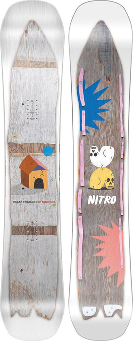Nitro Cheap Thrills x The Wigglestick Men's Snowboard 152 cm, New 2024