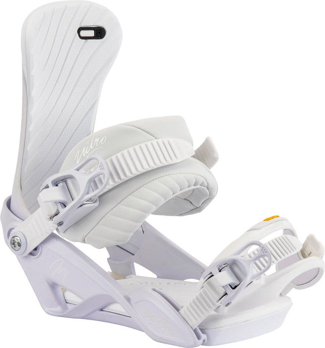Nitro Ivy Snowboard Bindings Women's Small/Medium (US 5.5-10.5) White Pearl 2024