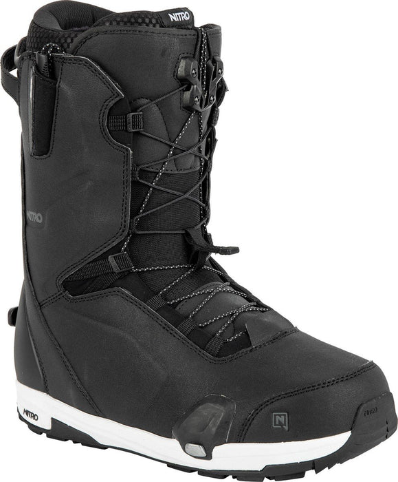 Nitro Profile TLS Step On Snowboard Boots, Men's 10, Black New 2024 Burton Only