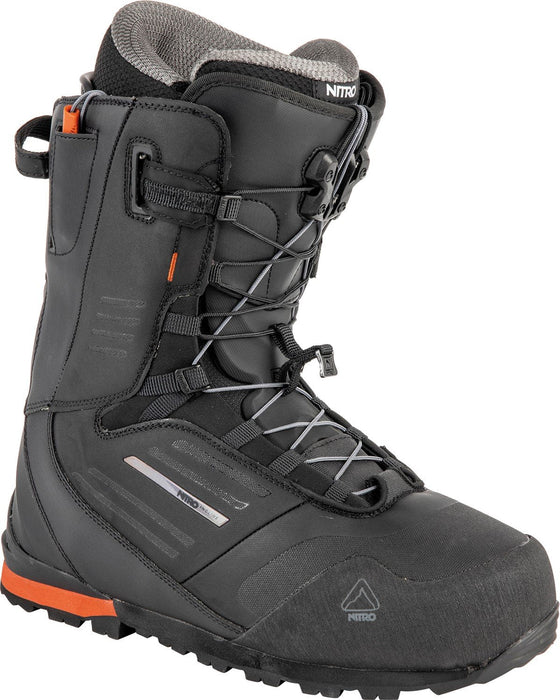 Nitro Incline TLS Snowboard Boots, US Men's Size 12, Black New 2024