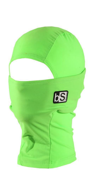 BlackStrap Kids Hood Balaclava Facemask Solid Bright Green OSFM KIDS ages 2-7ish